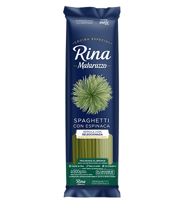Fideos Spaguetti Con Espinaca 500 g